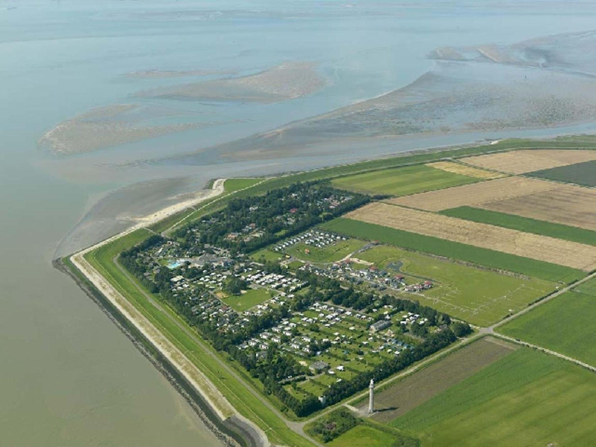 Campingplatz Scheldeoord Zeeland Neben Einem Sandstrand Baarland Ngoại thất bức ảnh